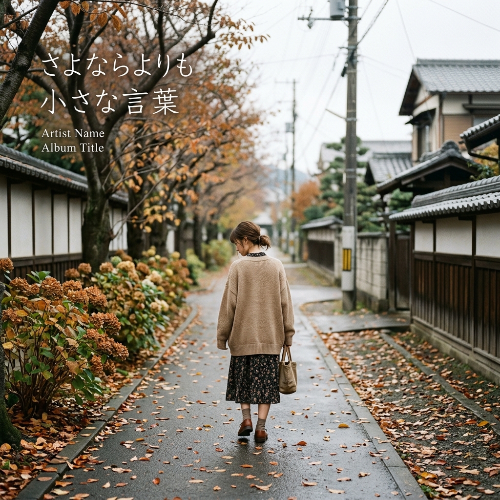 さよならよりも小さな言葉 アートワーク